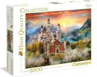 Puzzle Clementoni HQ Neuschwanstein 32559, 2000 elemente
