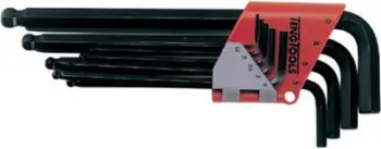Set çelësa gjashtëkëndor Teng Tools (112260104), 9 copë, tip L, 1.5-10mm, të zi