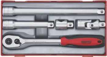 Set çelësash Teng Tools, 5 mjete, 1/2" çelës Ratchet