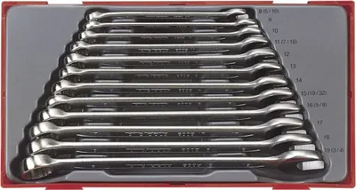 Çelësa Teng Tools, 8 - 19 mm, 12 copë - 2