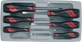 Set kaçavida Teng Tools, 6 copë, të zeza