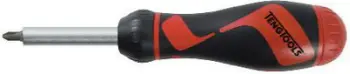 Kaçavidë Teng Tools 18656-0108, 1/4", 172mm, e zezë/e kuqe