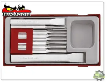 Set dalta dhe shpuese Teng Tools TTPC09 (69220101)