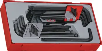 Set çelësash Teng Tools Hexagon/TX TTHT28, 28 copë