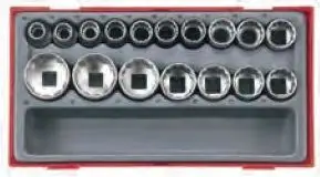 Set Çelësa Teng Tools 1/2", 17 copë