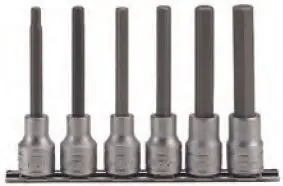 Set çelësash me fole Teng Tools, 1/2", 6 copë
