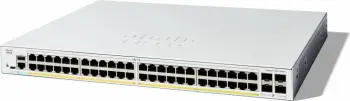 Switch Cisco Catalyst 1300-48FP-4G, 48 porta GE, PoE+, 4x1GE SFP, i bardhë