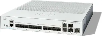 Switch Cisco Catalyst 1300, 12 porte SFP+, 2x 10G Ethernet, rackmount, i bardhë