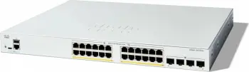 Switch Cisco Catalyst 1200-24T-4G, 24 porta GE, 4x1GE SFP, i bardhë