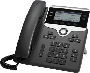 Telefoni IP Cisco CP-7841-3PCC-K9, 4 linja, Gigabit, PoE, i zi