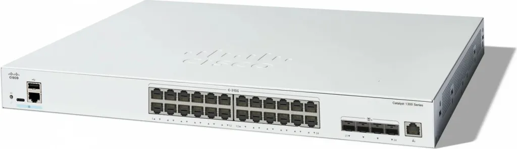 Switch Cisco Catalyst C1300-24XT, Managed, L2/L3, rack mounting - 1