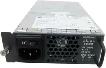 Furnizues rryme Cisco DS-C48S-300AC, 300W, Gri, për MDS 9100