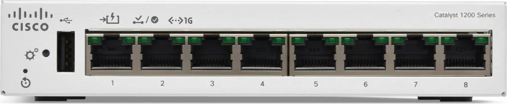 Switch Cisco Catalyst C1200-8T-D, 8 porta GE, Managed, L2/L3, Gigabit Ethernet, bardhë - 2