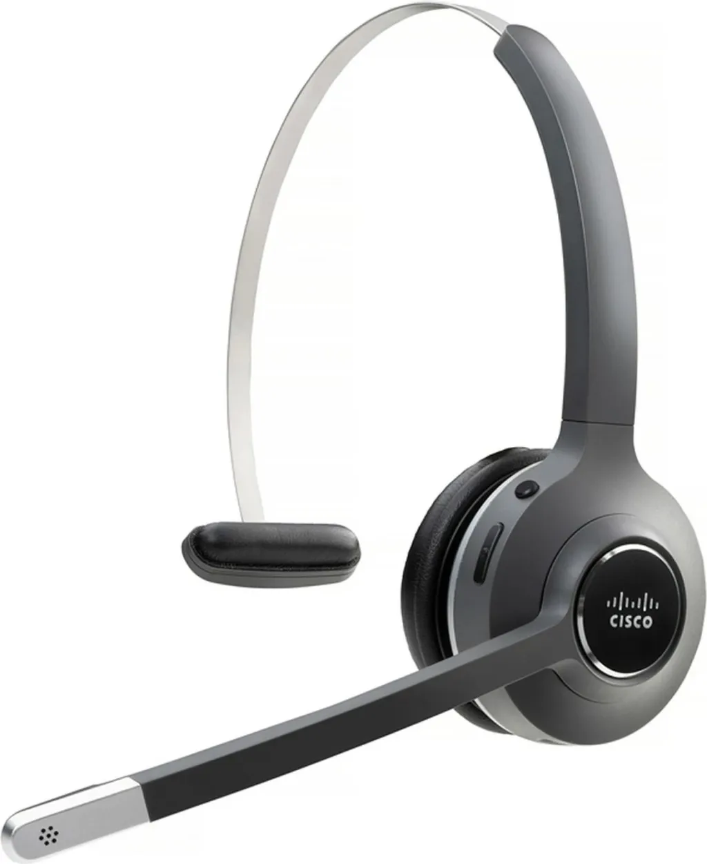 Kufje Cisco 561 wireless, monaural, kontroll në vesh, 100m range, zi/gri - 1