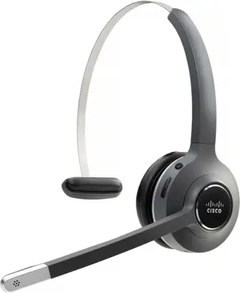 Kufje Cisco 561 wireless, monaural, kontroll në vesh, 100m range, zi/gri