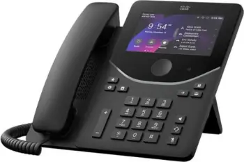 Telefon IP Cisco 9871 Carbon, 5" LCD, Bluetooth, Wi-Fi, PoE, i zi