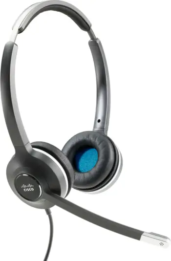 Kufje Cisco 532, me kabllo, USB Type-C, binaurale, e zezë/gri