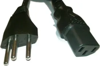 Kabllo rryme Cisco POWER CORD 250VAC, 2.5m, e zezë