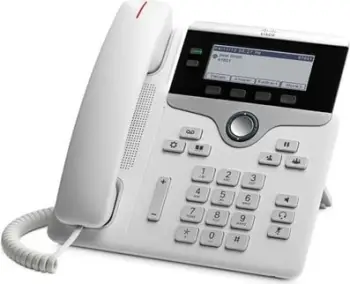 Telefon IP Cisco 7821, 2 linja, ekran 3.5", PoE, i bardhë