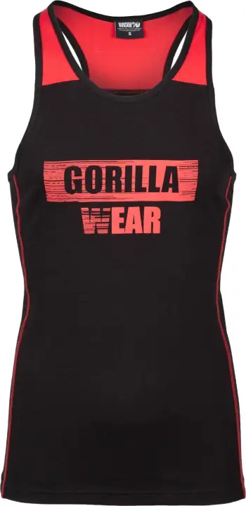 Wallace Tank Top - Black/Red