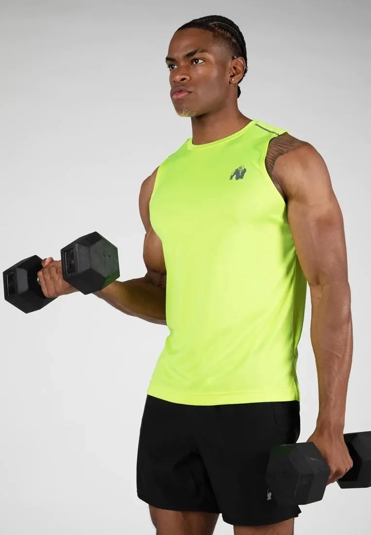 Washington Tank Top - Neon Yellow - 8