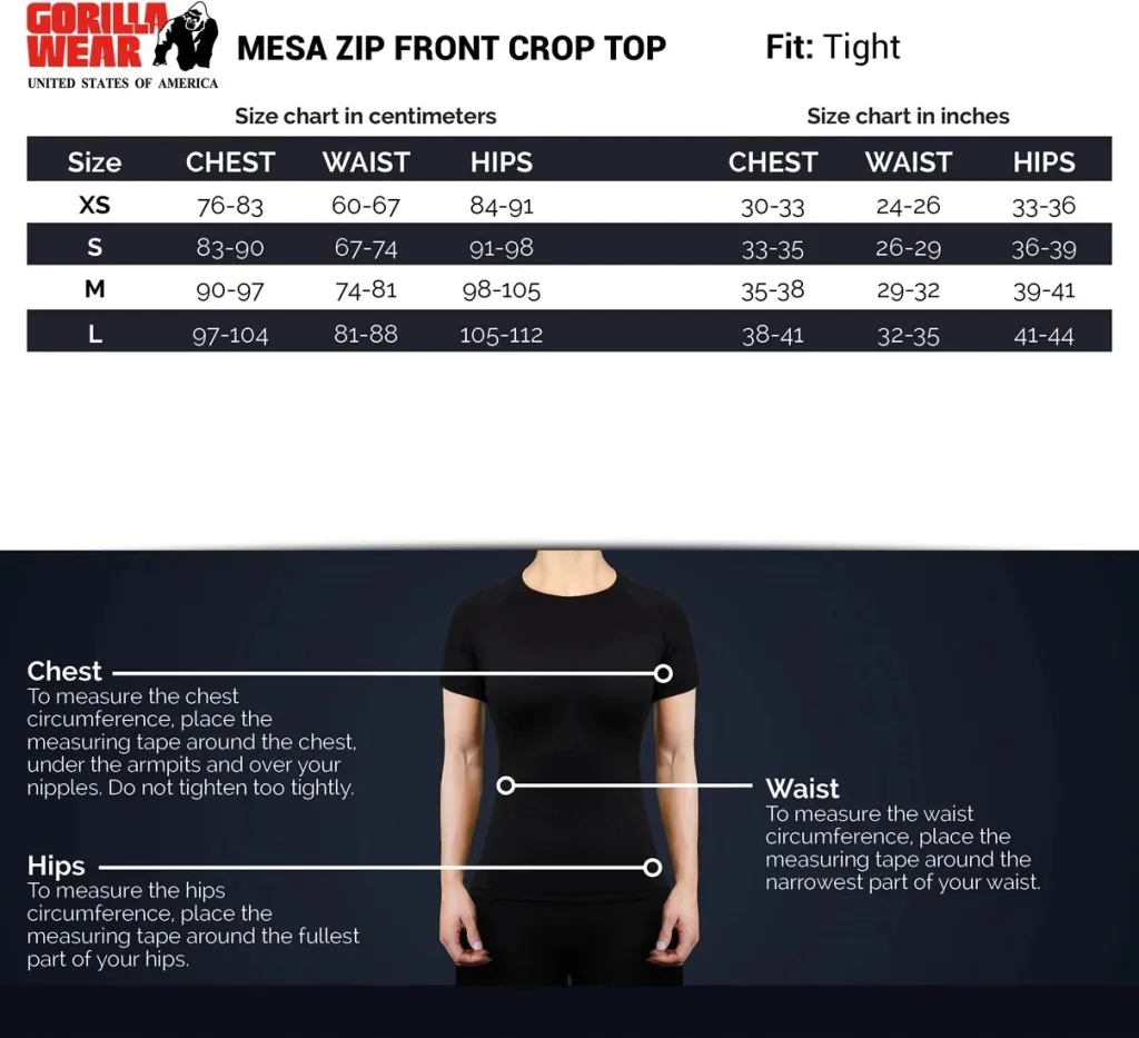 Mesa Zip Front Crop Top - Blue - 4