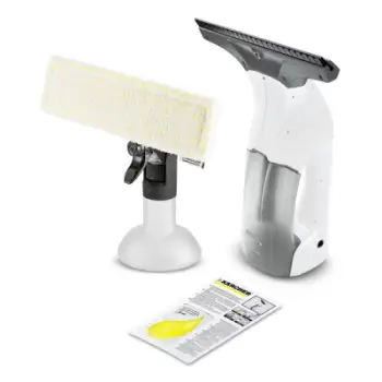 Pastrues dritaresh me vakum, Karcher, WV 1 Plus (1.633-608.0), grykë 250 mm, depo 100 ml, bateri 25 min, set me shishe sprej dhe leckë mikrofibre
