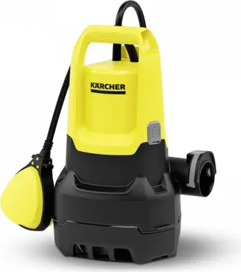 Pompa zhytëse Karcher SP 9.500 Dirt, për ujë të ndotur, automatike, e verdhë