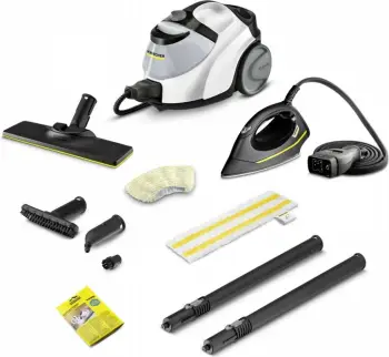 Pastrues me avull Kärcher SC 5 EasyFix Iron, 4.2 bar, 2 kW, i bardhë e zi