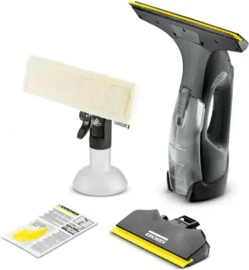 Pastrues dritaresh me vakum, Kärcher WV 5 Plus N Black Edition (1.633-467.0), i dorës, bateri e këmbyeshme, peshë 1 kg, i zi, set