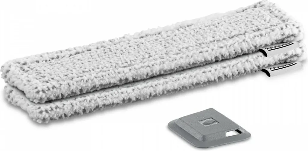 Set leckash mikrofibër Karcher WV Outdoor, 2 copë, për pastrues dritaresh - 1