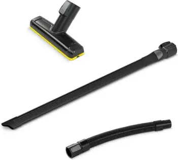 Set aksesorësh për fshesë me korrent Karcher 2.863-323.0, për pastrim makine, kompatibil me VC 4 VC 6 VC 7, i zi
