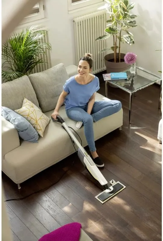 Shtupë me avull Karcher SC 2 Upright, bardhë/zezë - 2