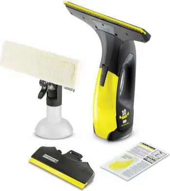Pastruese për xhama Karcher WV 2 Black Edition, 220-240V, e verdhë