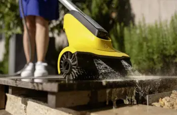 Pastrues oborri Kärcher PCL 3-18, me bateri 18V, pa kabllo, i verdhë