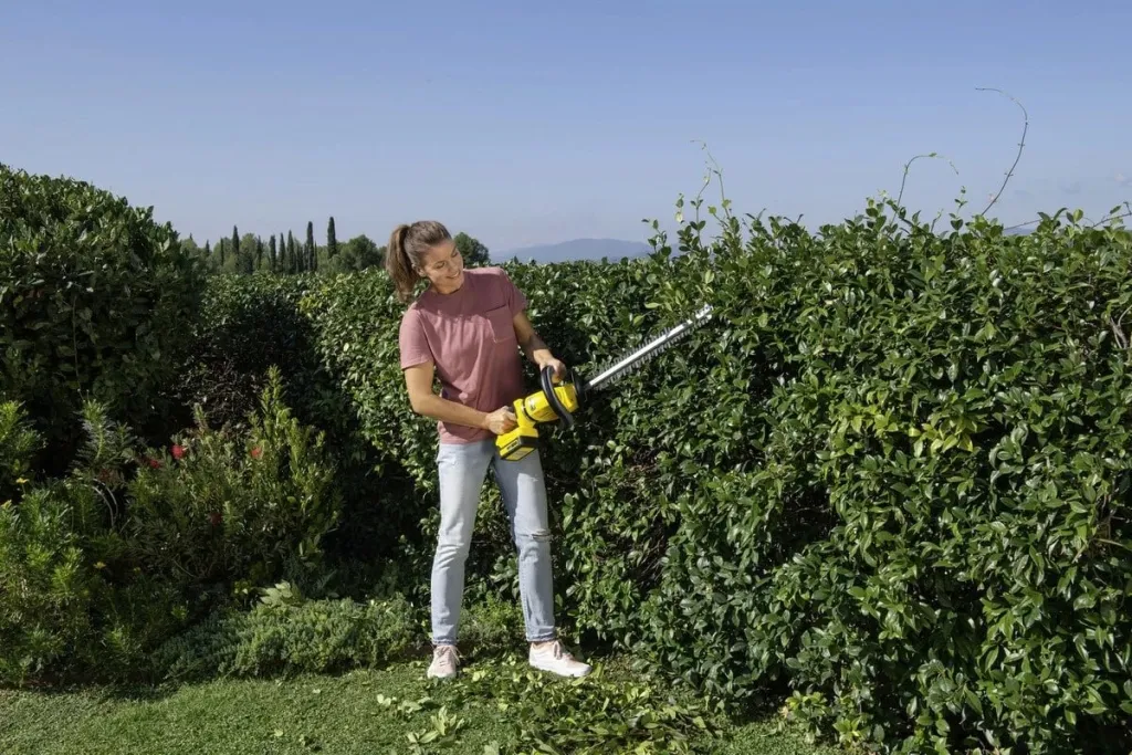 Shkurtuese shkurresh Karcher Hge (1.444-241.0), e zezë / verdhë - 2