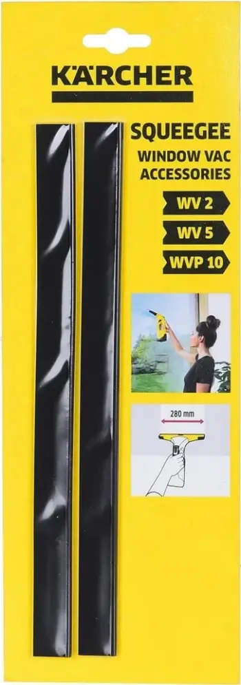Sfungjer për pastrues dritaresh KARCHER WV, 280mm, i zi