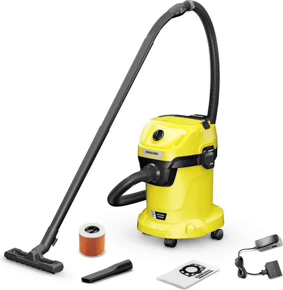 Fshesë KARCHER WD 3-18 Battery Set V-17/20, e zezë - 2
