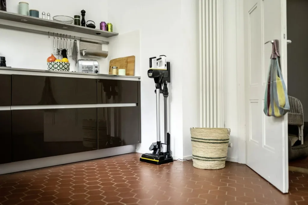 Stacion docking për fshesë dore KARCHER 2.863-089.0, Inox - 3