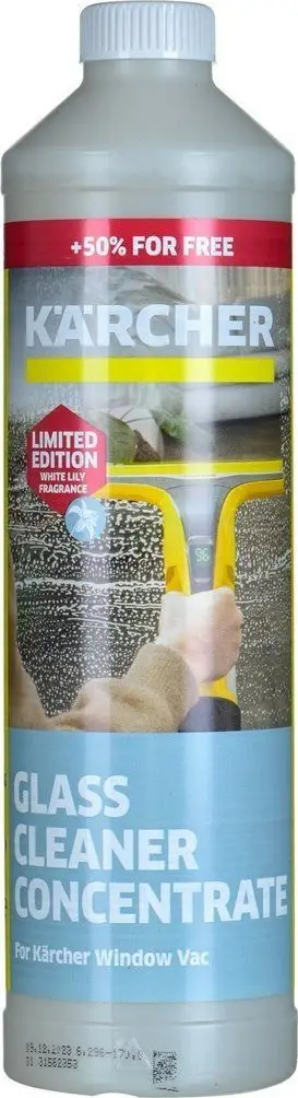 Pastrues xhamash Karcher Glass Cleaner 6.296-170.0, 750 ml, aromë zambaku