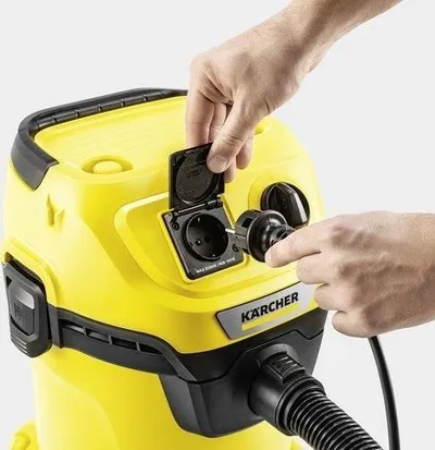 Thithëse elektrike Karcher WD 3, 1000 W, e verdhë - 2