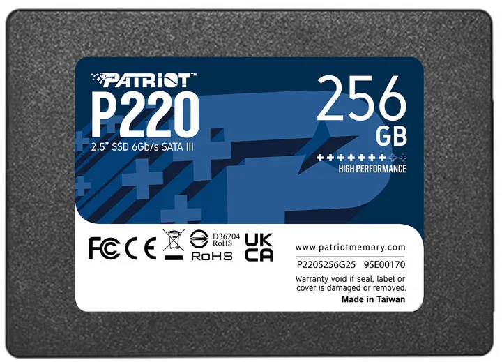 Disk Patriot P220 - 256GB - 1
