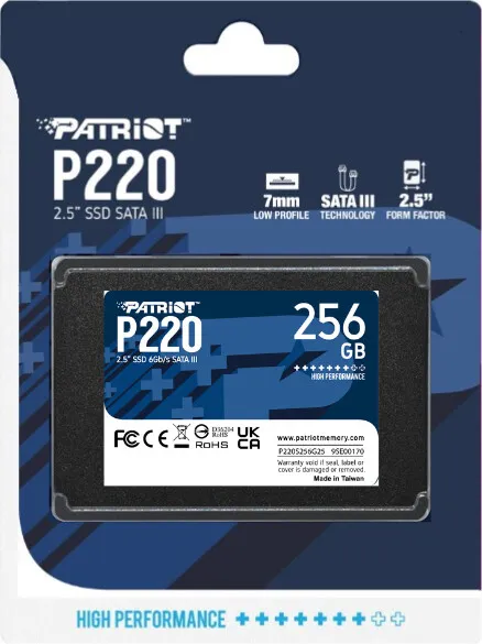 Disk Patriot P220 - 256GB - 5
