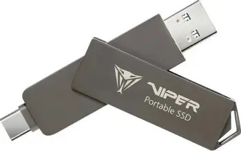 SSD i jashtëm Patriot PVP30 Duo Compact 512GB, USB 3.2, USB C, gri