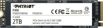 Disk SSD Patriot Memory P300, 2TB, M.2 PCIe 3.0, 2100MB/s, i zi