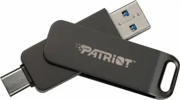 USB flash drive Patriot Rage R550 32GB USB 3.2 Gen.1 + USB-C 100MB/s e zezë