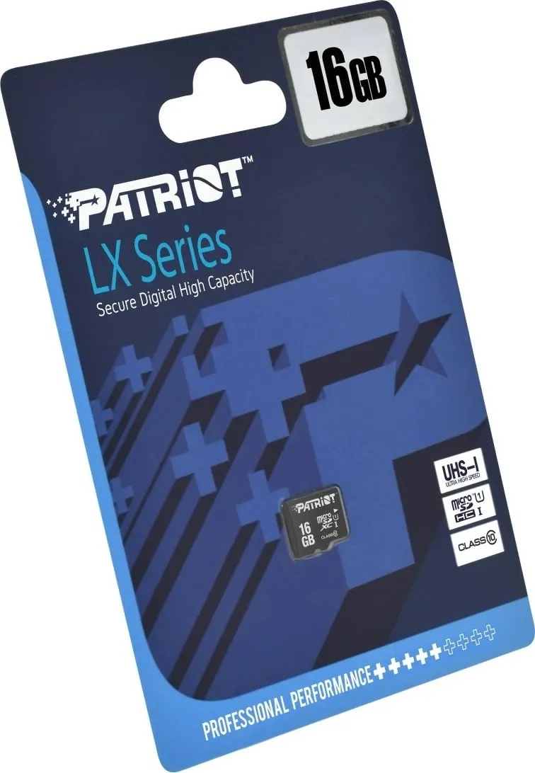 Kartë memorie Patriot MicroSDHC, 16GB, UHS-I Class 10, 80MB/s, e zezë - 5
