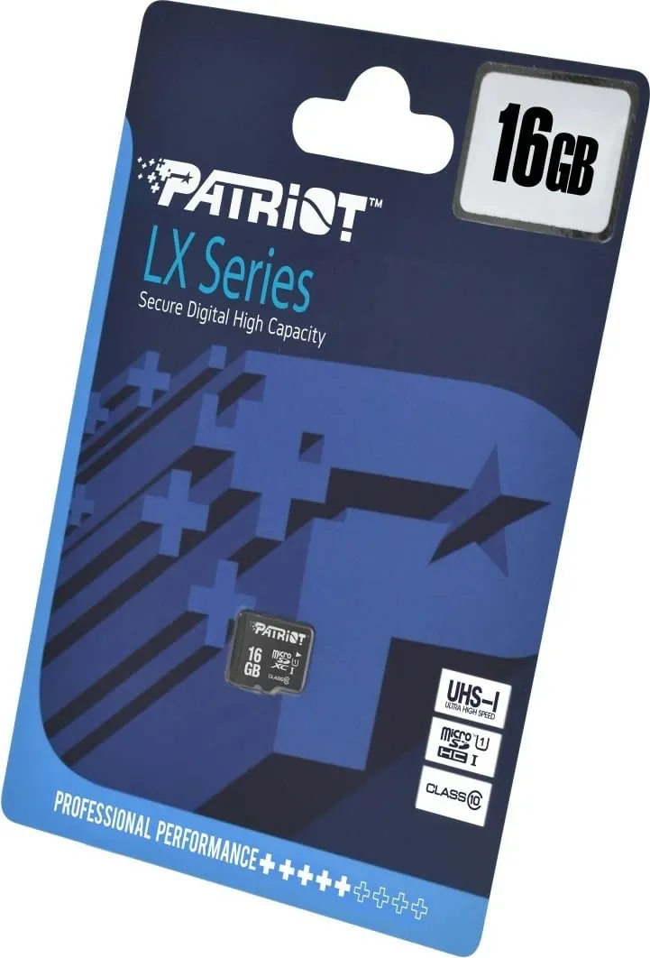 Kartë memorie Patriot MicroSDHC, 16GB, UHS-I Class 10, 80MB/s, e zezë - 6