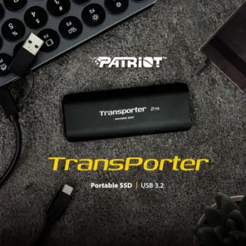 SSD Portativ Patriot Memory Transporter, 512 GB, i Zi