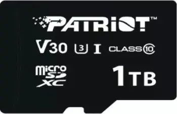 Kartë memorie microSDXC Patriot Memory VX Series 1 TB, e zezë